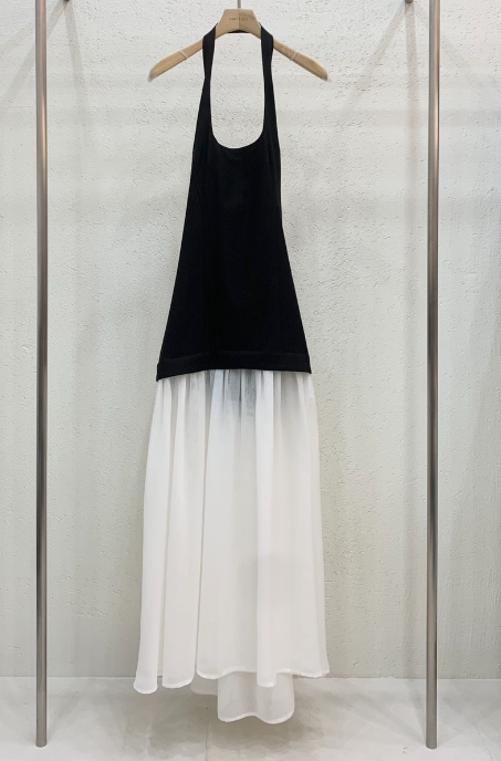 LIGHT AND SALT韓國代購女裝新品26春夏連衣裙雪紡亞麻LIGHT AND SALT連衣裙圖色2