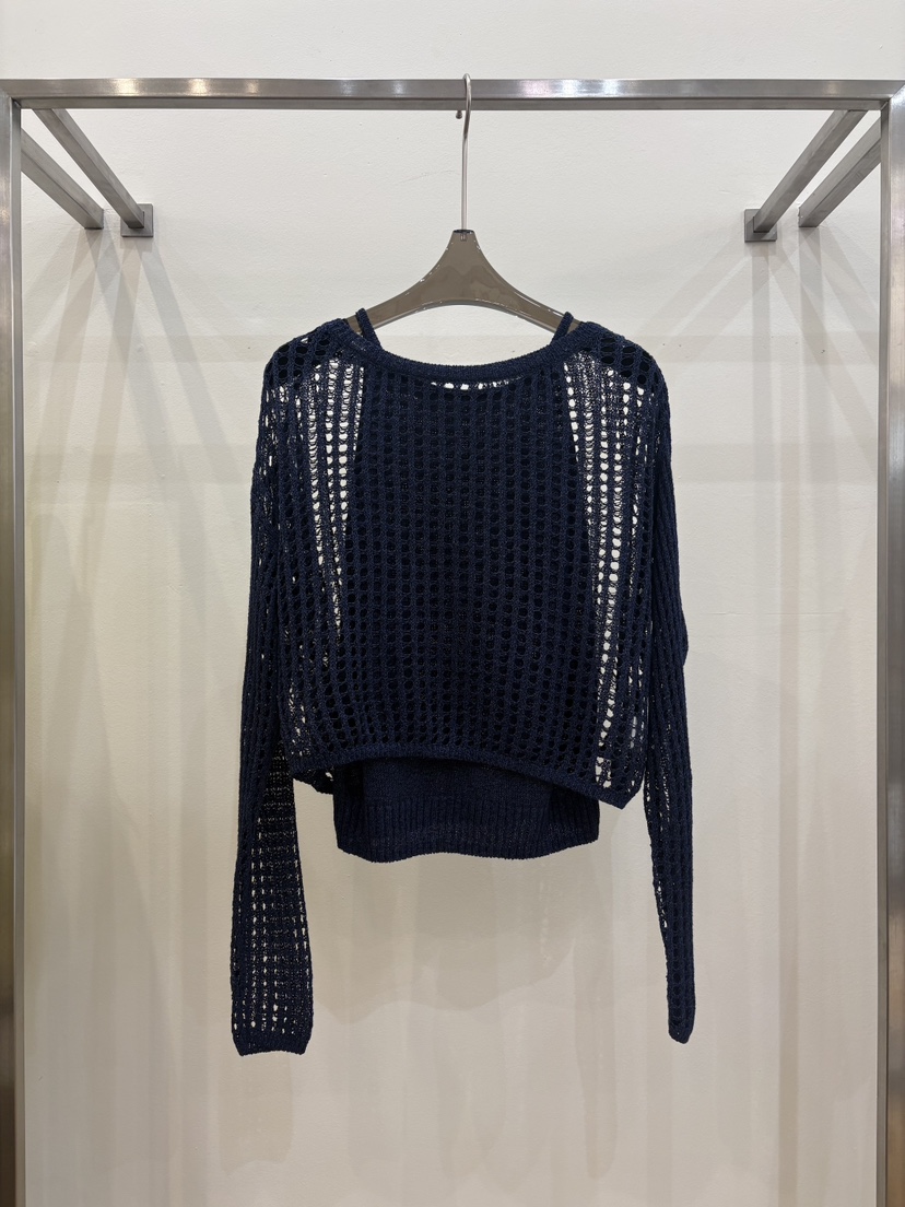 CICI韓國代購女士新品休閑26春夏熱賣推薦人氣針織衫網眼Ci Ci針織衫圖色2