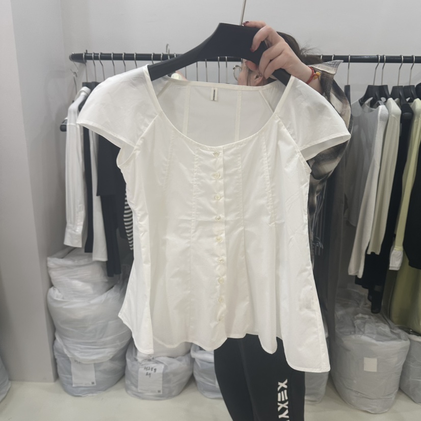 MUSHROOM EFFECT韓國代購女裝新品熱賣人氣推薦襯衫蕾絲衫MUSHROOM EFFECT襯衫/蕾絲衫圖色2