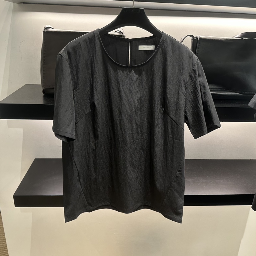 FEBRUARY 11韓國代購女士新品熱賣時尚26春夏襯衫蕾絲衫FEBRUARY 11襯衫/蕾絲衫圖色2黑色