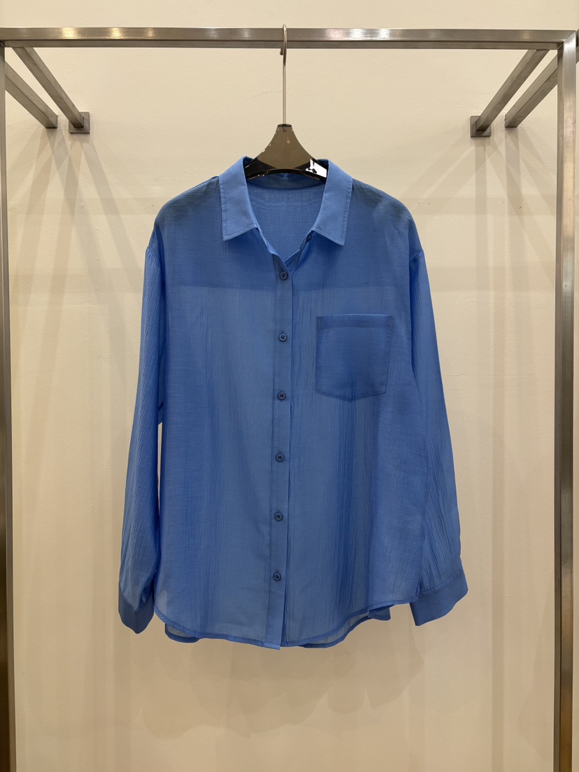 CICI韓國東大門直郵女裝新款人氣時尚26春夏襯衫蕾絲衫絲質Ci Ci襯衫/蕾絲衫圖色2