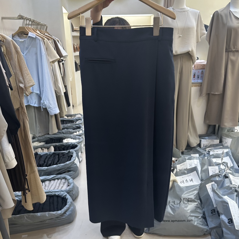 MATIERE韓國代購女士新品推薦時尚26春夏職業熱賣人氣長裙MATIERE長裙圖色2