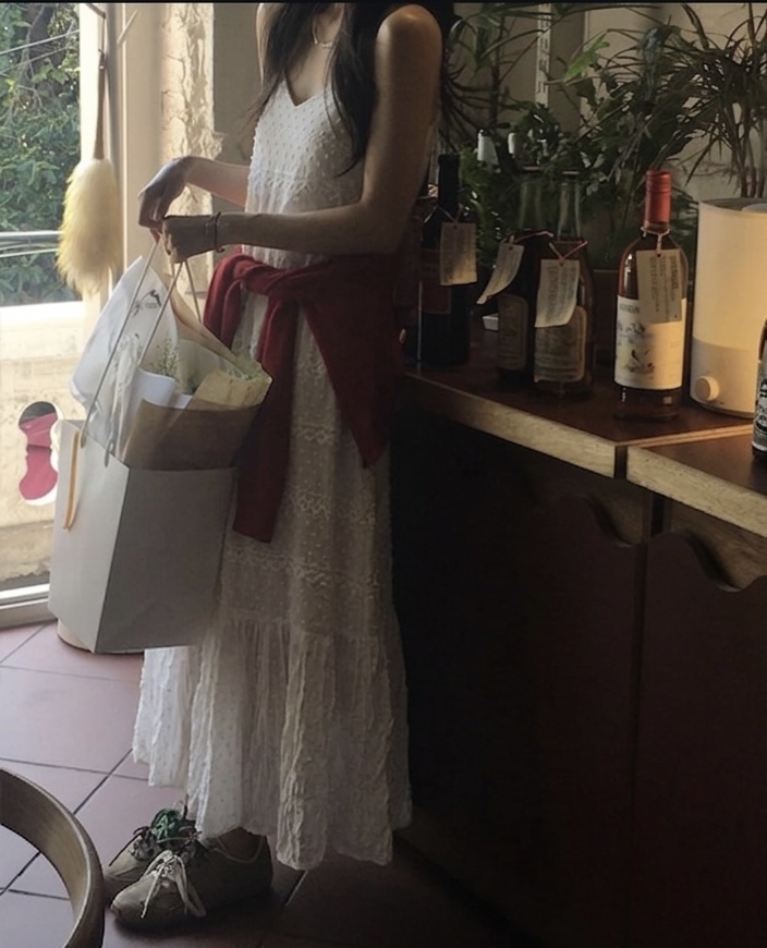 PAIRING韓國東大門直郵女裝新款休閑熱賣人氣時尚連衣裙蕾絲PAIRING連衣裙