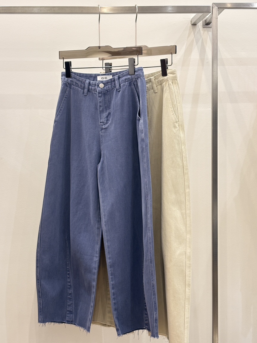CICI韓國直郵實拍女士新款推薦時尚26春夏熱賣職業休閑褲Ci Ci休閑褲