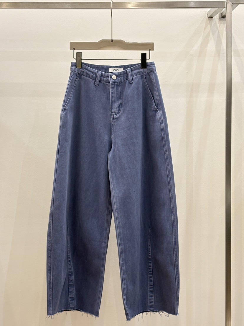 CICI韓國直郵實拍女士新款推薦時尚26春夏熱賣職業休閑褲Ci Ci休閑褲圖色1