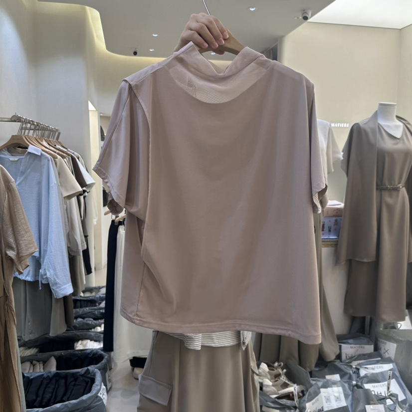 MATIERE韓國直郵實拍女裝新品職業熱賣推薦人氣26春夏T恤MATIERET恤