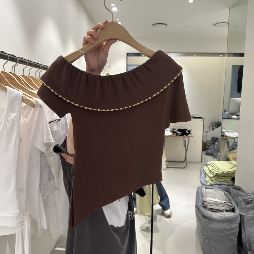 BEENS韓國直郵實拍女裝新品推薦休閑職業時尚人氣襯衫蕾絲衫BEENS襯衫/蕾絲衫