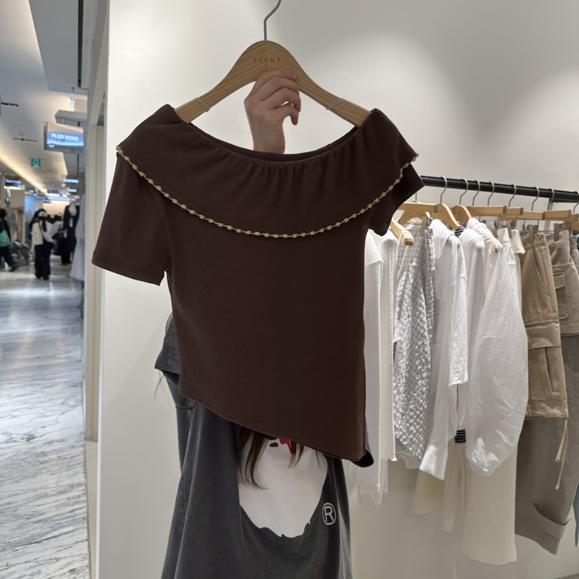 BEENS韓國直郵實拍女裝新品推薦休閑職業時尚人氣襯衫蕾絲衫BEENS襯衫/蕾絲衫圖色2