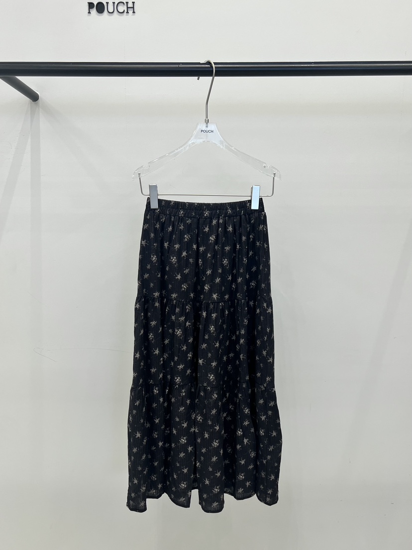 POUCH韓國東大門直郵女裝新款熱賣休閑職業時尚推薦26春夏長裙POUCH長裙圖色1