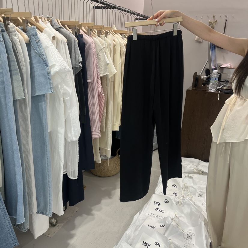 LEGACY韓國代購女士新款熱賣職業推薦26春夏休閑時尚休閑褲LEGACY休閑褲