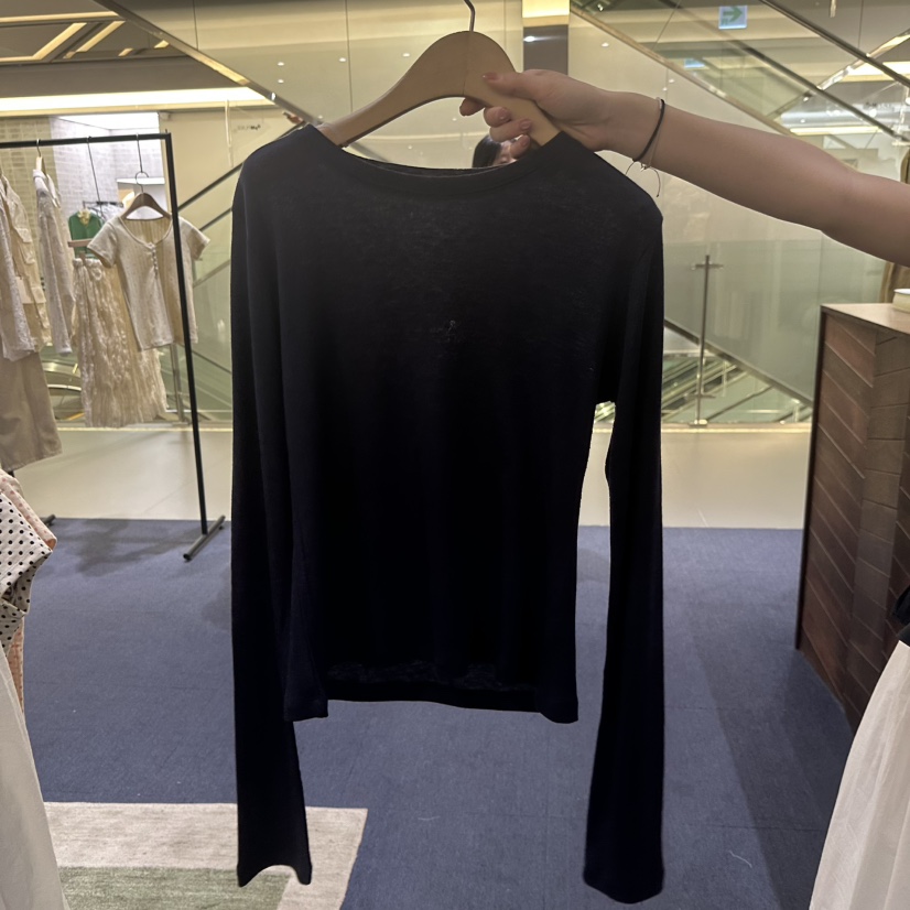 FURE韓國直郵女裝新款休閑時尚熱賣推薦人氣26春夏長袖T恤FURE長袖T恤圖色2