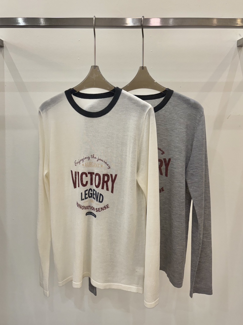 CICI韓國東大門代購女士新款26春夏推薦人氣熱賣長袖T恤復古Ci Ci長袖T恤