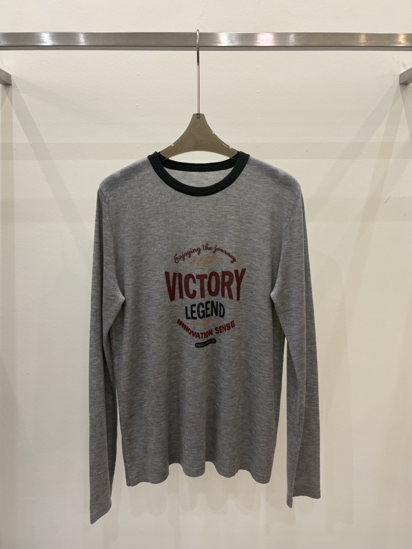 CICI韓國東大門代購女士新款26春夏推薦人氣熱賣長袖T恤復古Ci Ci長袖T恤圖色2