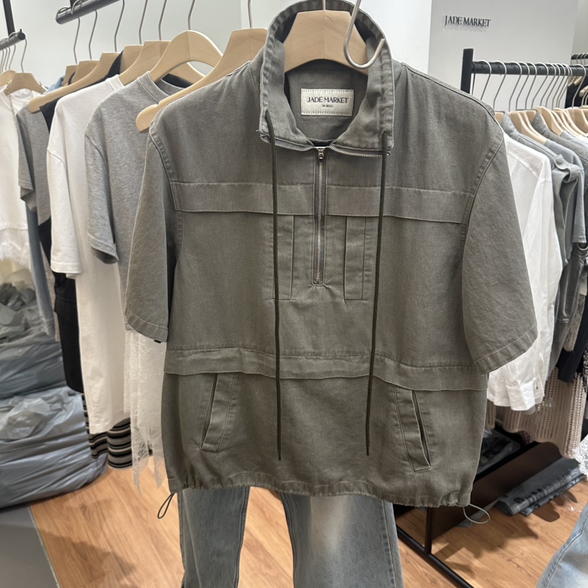 JADEMARKET韓國代購女士新款職業26春夏人氣時尚夾克綁帶JADE SEOUL_MARKET夾克圖色1