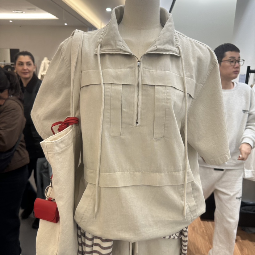 JADEMARKET韓國代購女士新款職業26春夏人氣時尚夾克綁帶JADE SEOUL_MARKET夾克圖色2