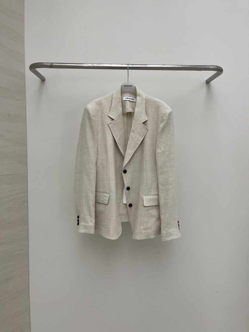 ATMOSPHERE韓國東大門直郵女士新品休閑26春夏人氣職業夾克ATMOSPHERE/BLING夾克圖色1