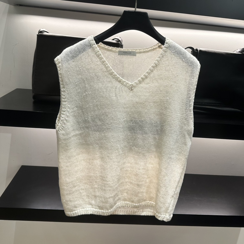 FEBRUARY 11韓國東大門代購女士新品26春夏吊帶背心亞麻布FEBRUARY 11吊帶/背心圖色1