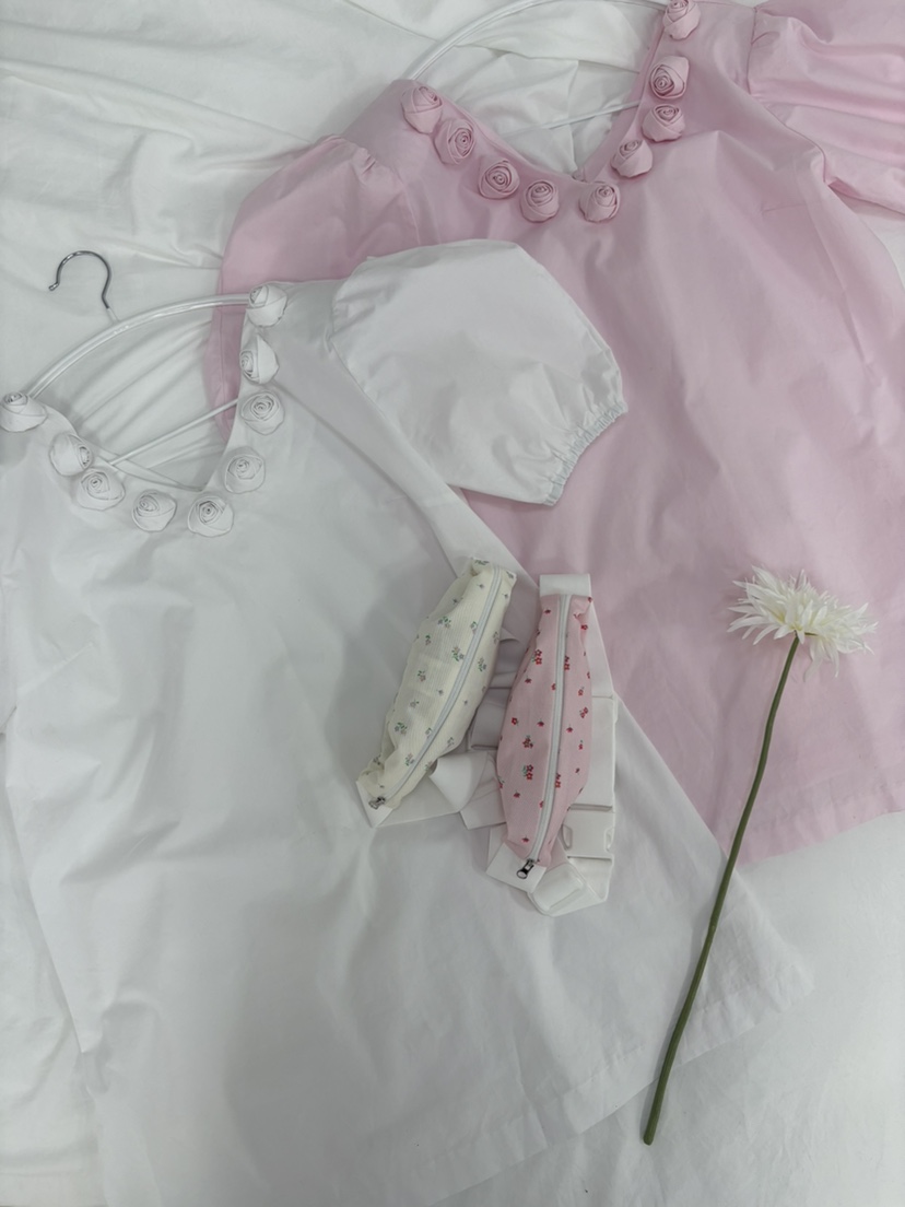 PLATFORM-L韓國東大門直郵女裝新款熱賣人氣單肩斜跨包花朵PLATFORM單肩/斜跨包