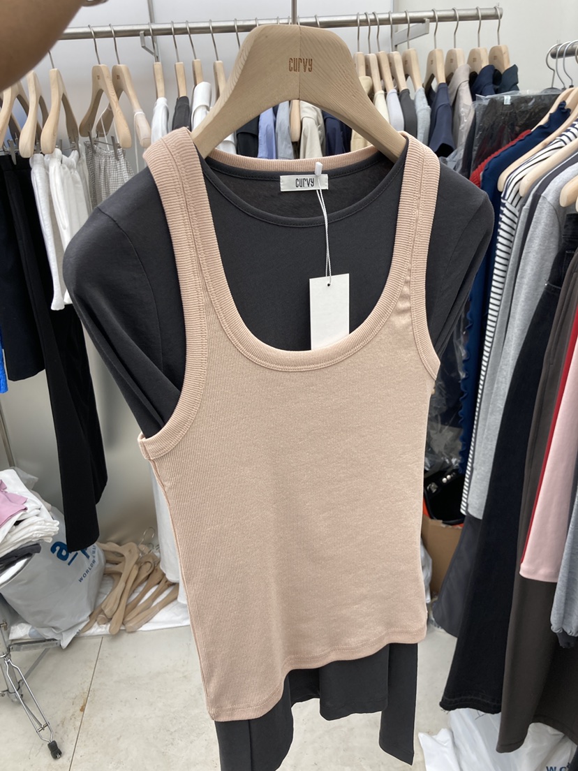 CURVY韓國直郵實拍女裝新品休閑熱賣推薦職業人氣長袖T恤CURVY長袖T恤