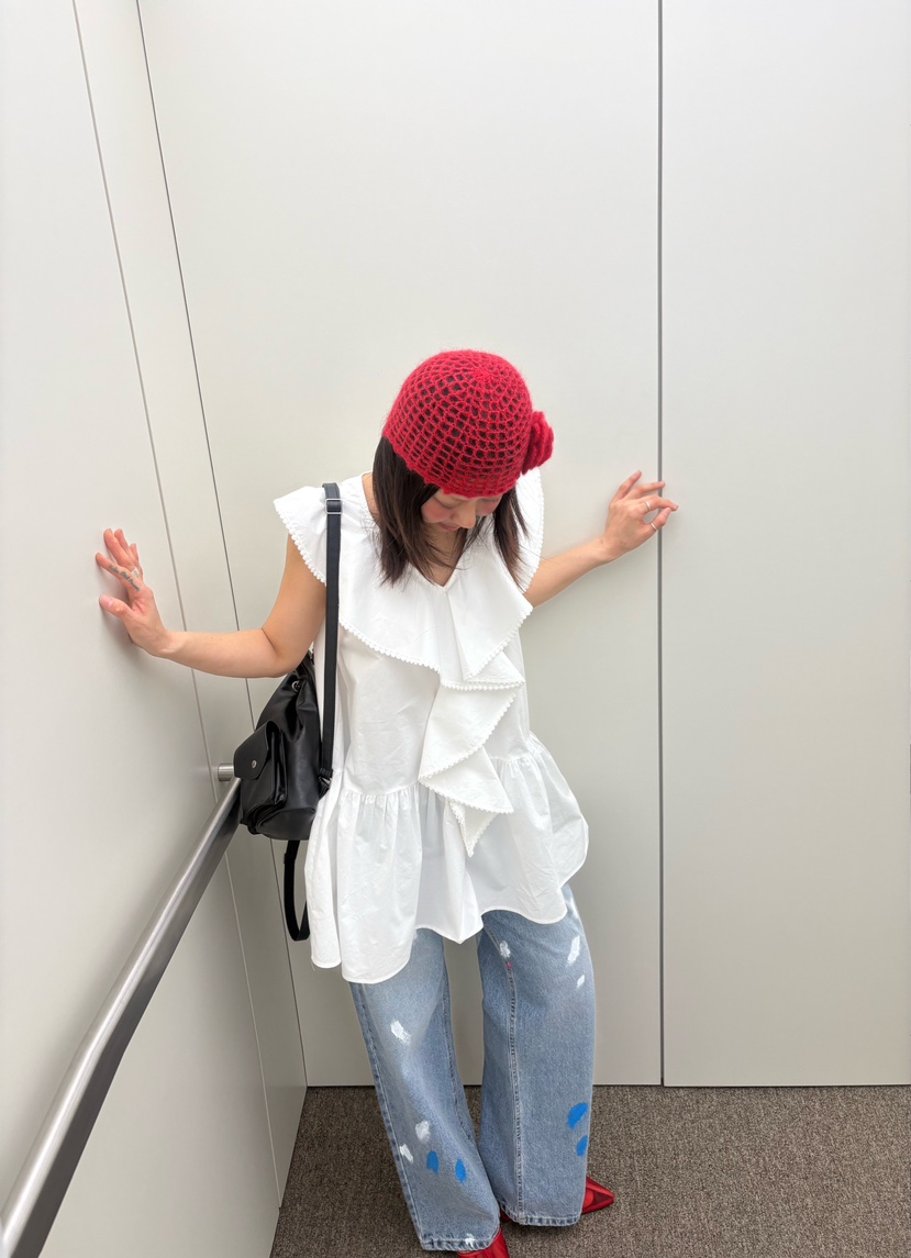 PLATFORM-L韓國代購女士新款職業推薦人氣26春夏連衣裙荷葉邊PLATFORM連衣裙