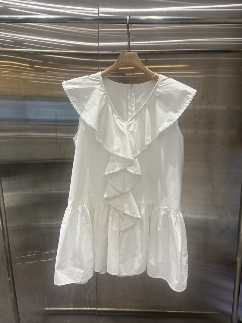 PLATFORM-L韓國代購女士新款職業推薦人氣26春夏連衣裙荷葉邊PLATFORM連衣裙圖色3