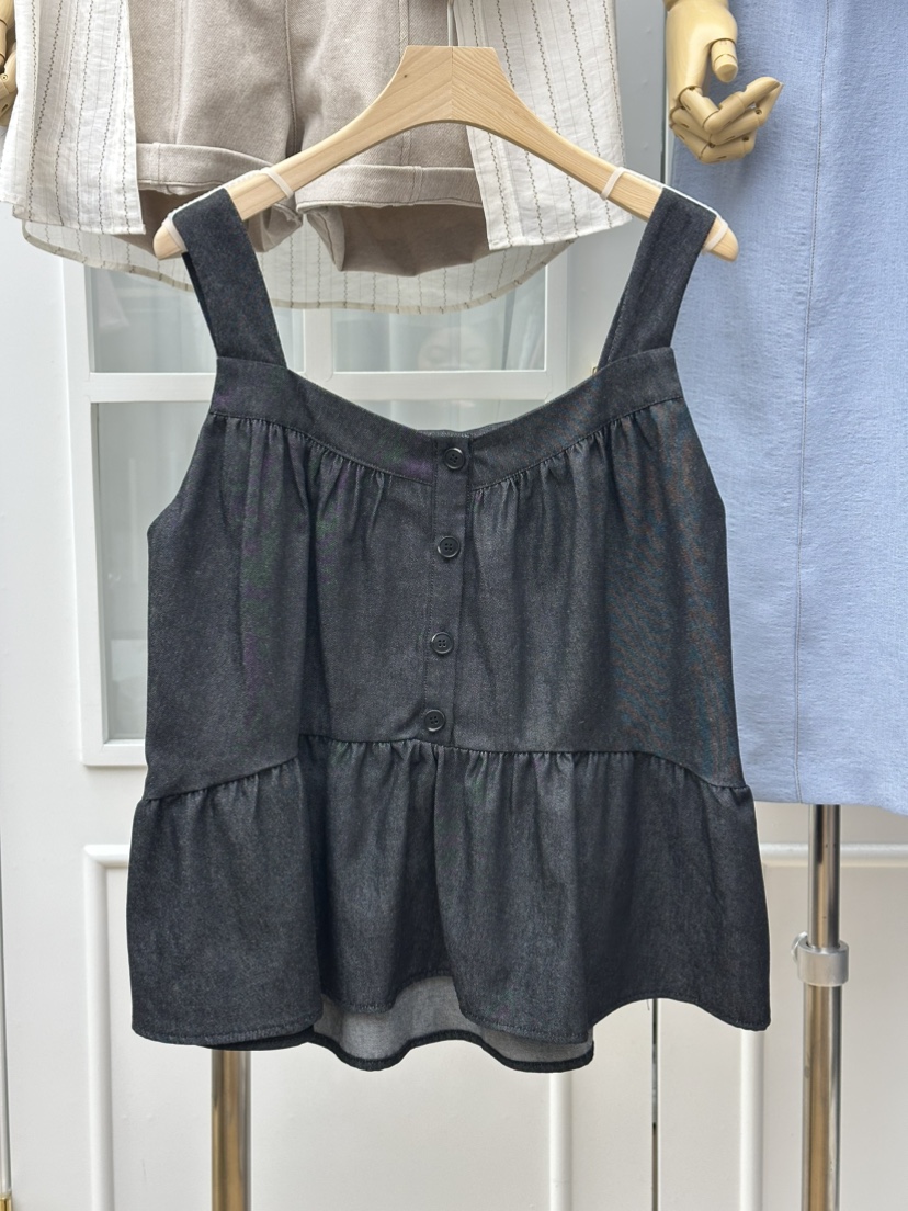 RE:FRESH-L韓國直郵實拍女士新品熱賣時尚人氣休閑吊帶背心RE:FRESH吊帶/背心圖色2