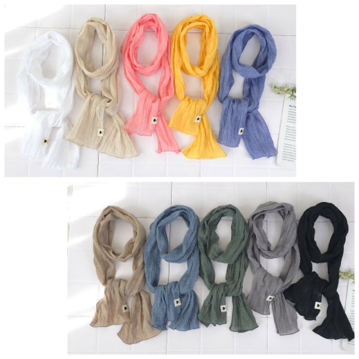 EBADA韓國直郵女士新品26春夏人氣推薦熱賣時尚休閑圍巾披肩EBADA圍巾/披肩