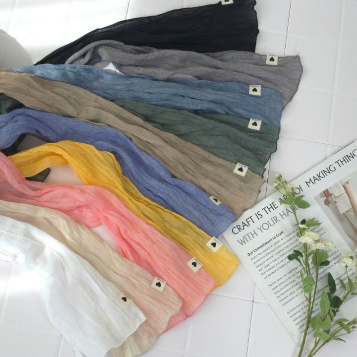 EBADA韓國直郵女士新品26春夏人氣推薦熱賣時尚休閑圍巾披肩EBADA圍巾/披肩