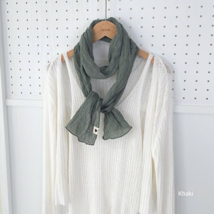 EBADA韓國直郵女士新品26春夏人氣推薦熱賣時尚休閑圍巾披肩EBADA圍巾/披肩圖色4