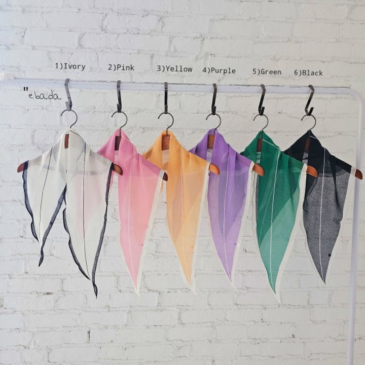 EBADA韓國代購女士新品熱賣推薦26春夏人氣職業休閑圍巾披肩EBADA圍巾/披肩