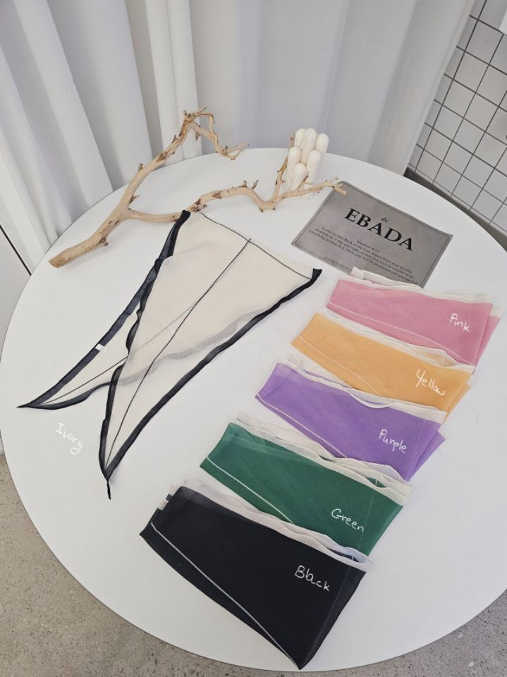 EBADA韓國代購女士新品熱賣推薦26春夏人氣職業休閑圍巾披肩EBADA圍巾/披肩