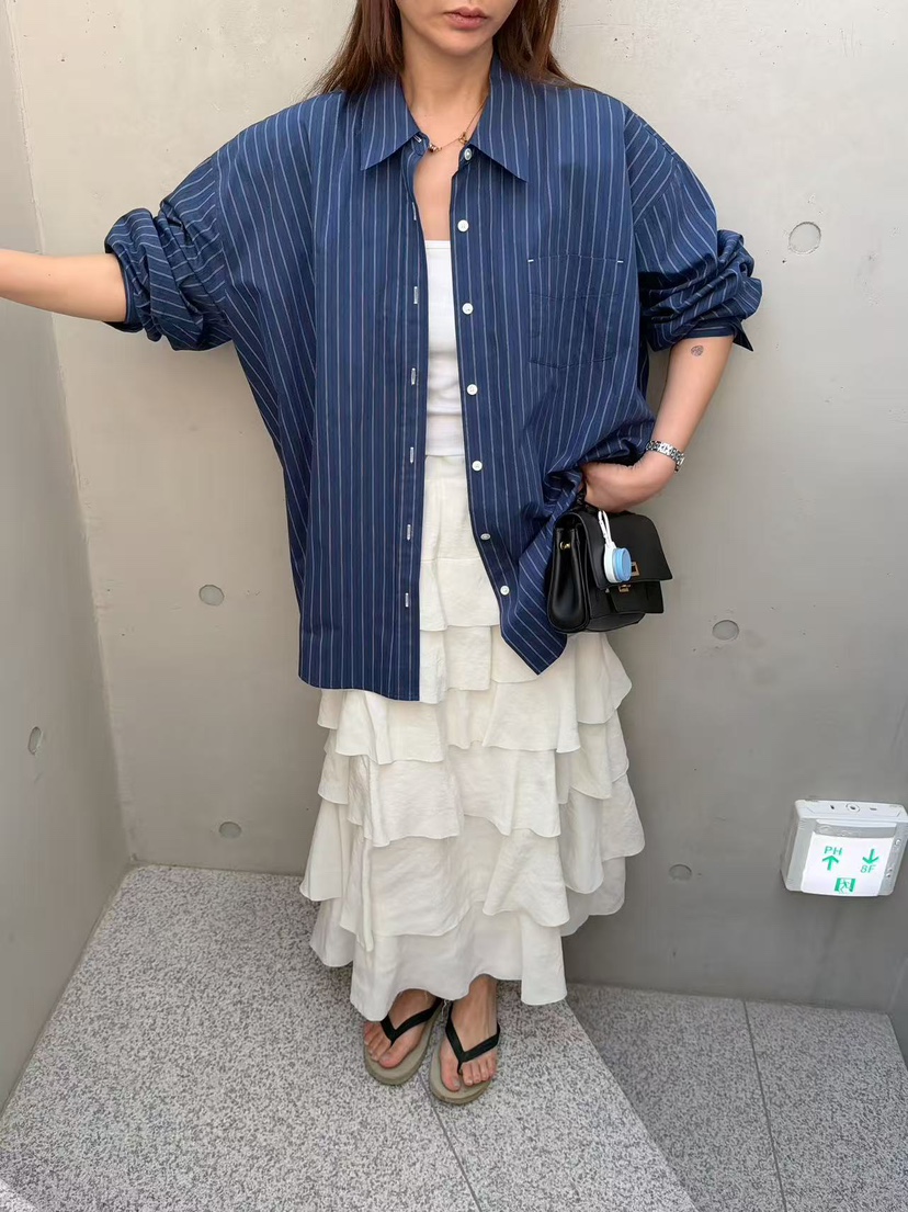 OLI SEOUL韓國東大門代購女裝新款時尚職業熱賣襯衫蕾絲衫OLI SEOUL襯衫/蕾絲衫