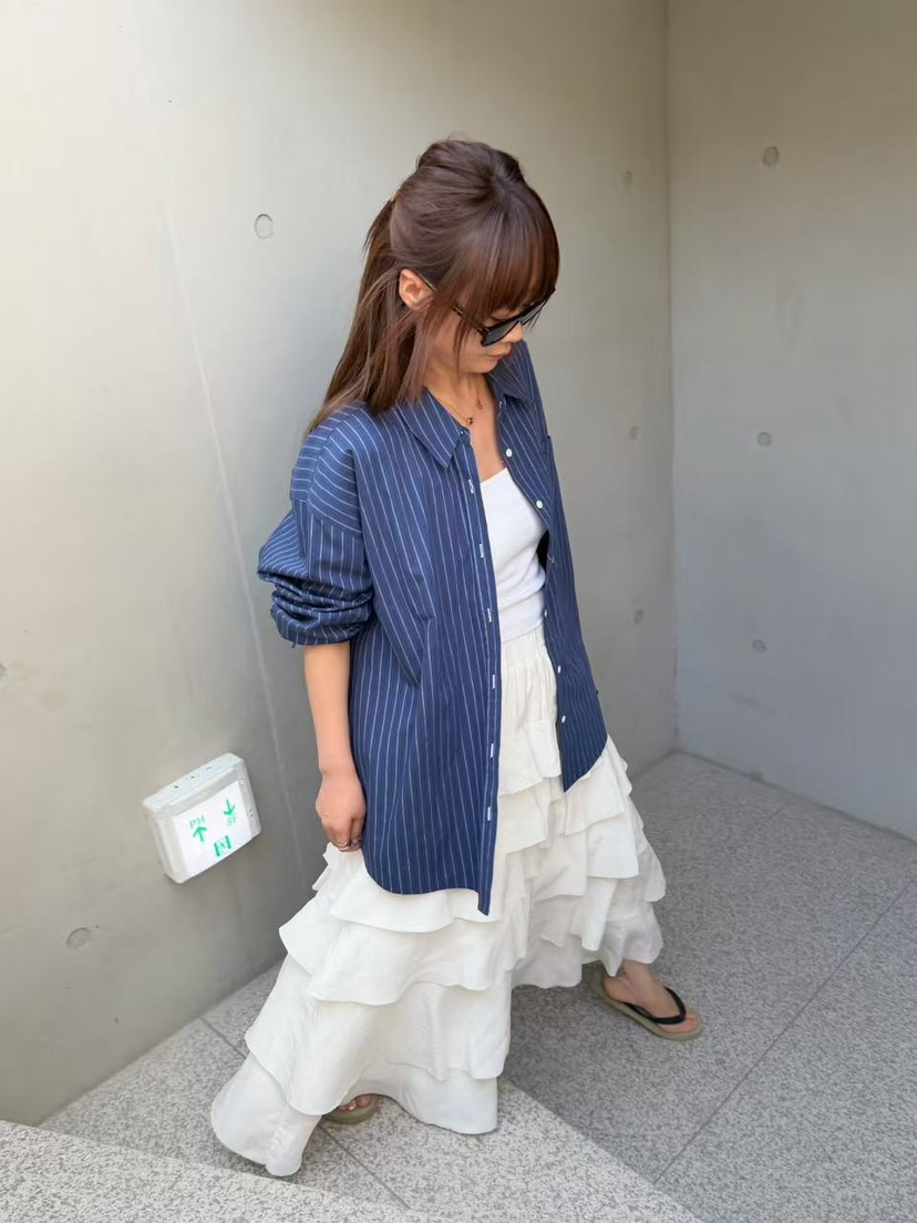 OLI SEOUL韓國東大門代購女裝新款時尚職業熱賣襯衫蕾絲衫OLI SEOUL襯衫/蕾絲衫