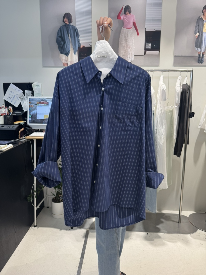 OLI SEOUL韓國東大門代購女裝新款時尚職業熱賣襯衫蕾絲衫OLI SEOUL襯衫/蕾絲衫圖色2