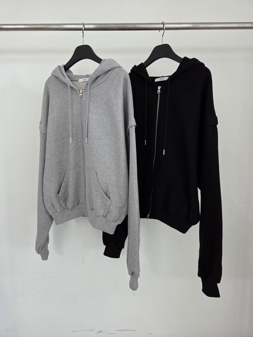 VERANDA韓國東大門代購女裝新款時尚休閑夾克拉鏈連帽衫寬松VERANDA夾克