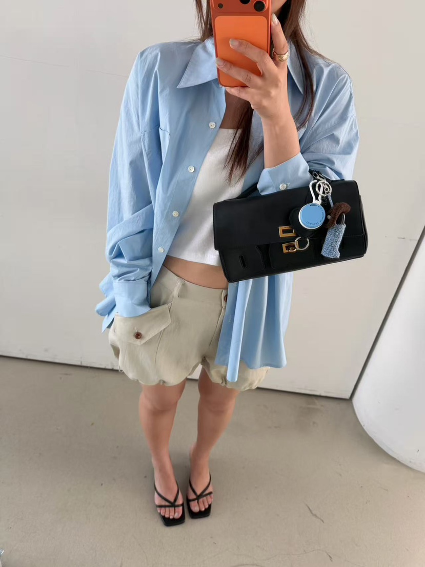 OLI SEOUL韓國代購女士新品26春夏職業時尚推薦襯衫蕾絲衫OLI SEOUL襯衫/蕾絲衫