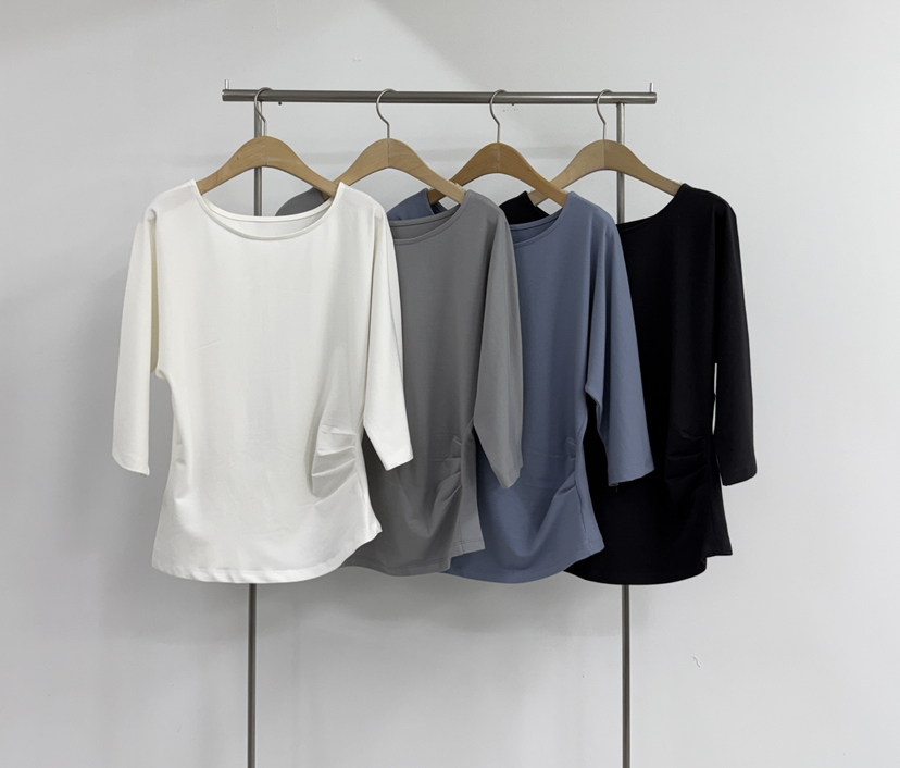 YIKHO STYLE韓國直郵女裝新款熱賣時尚推薦職業人氣26春夏T恤YIKHO STYLET恤