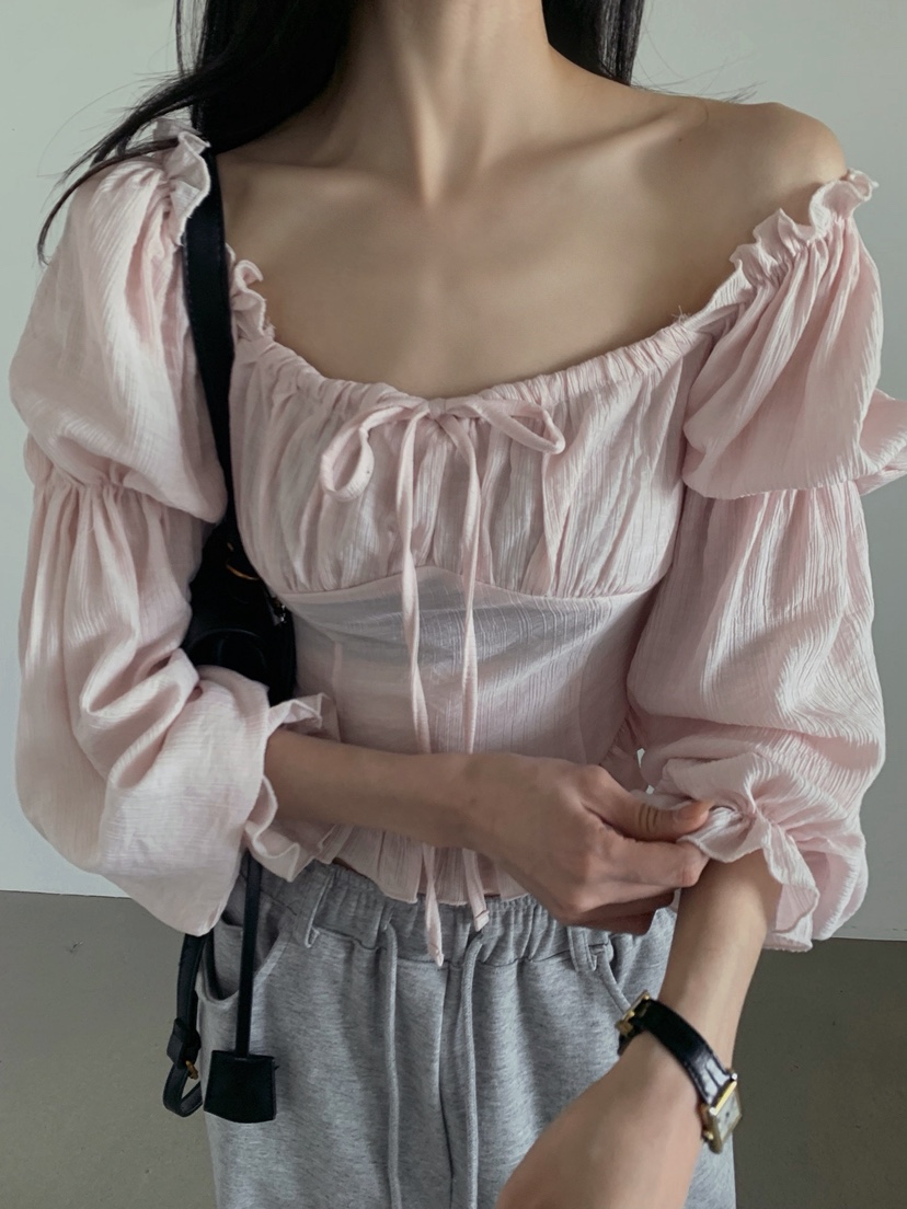 VERANDA韓國直郵實拍女裝新款職業人氣熱賣時尚襯衫蕾絲衫VERANDA襯衫/蕾絲衫