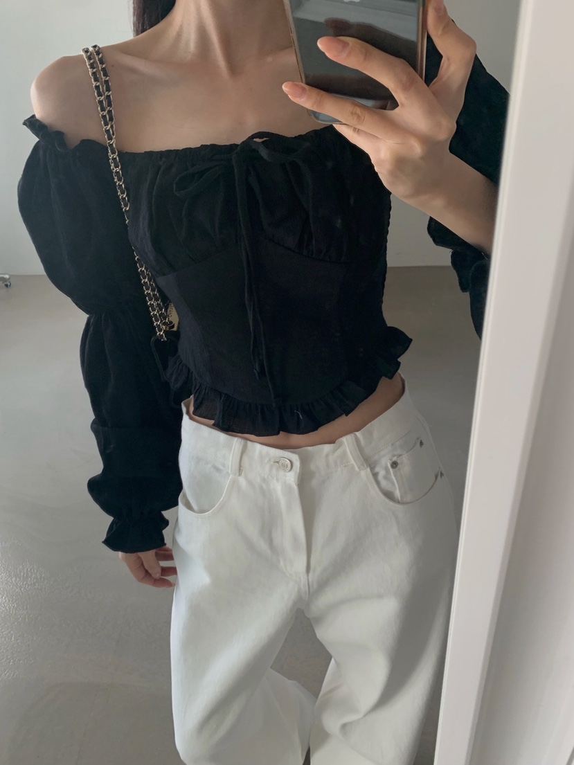 VERANDA韓國直郵實拍女裝新款職業人氣熱賣時尚襯衫蕾絲衫VERANDA襯衫/蕾絲衫