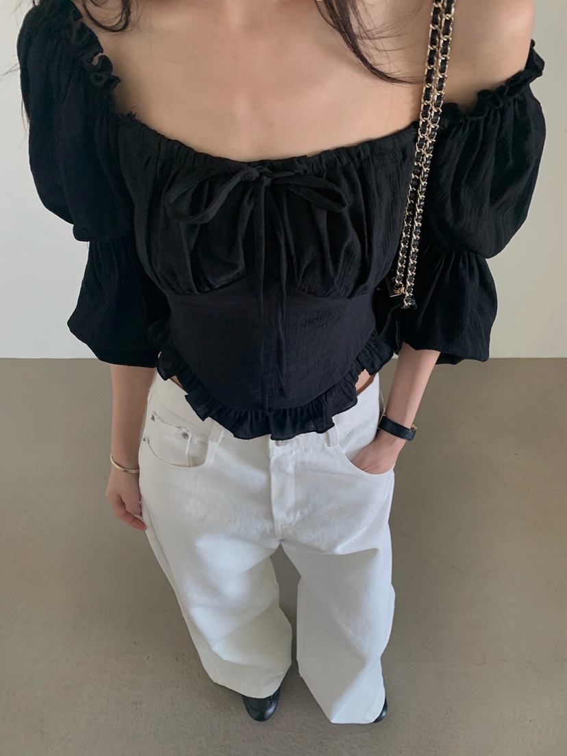 VERANDA韓國直郵實拍女裝新款職業人氣熱賣時尚襯衫蕾絲衫VERANDA襯衫/蕾絲衫