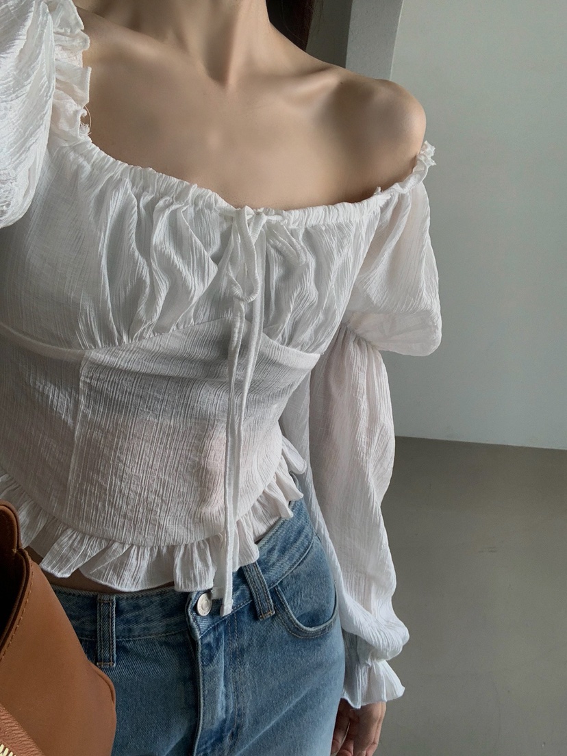 VERANDA韓國直郵實拍女裝新款職業人氣熱賣時尚襯衫蕾絲衫VERANDA襯衫/蕾絲衫