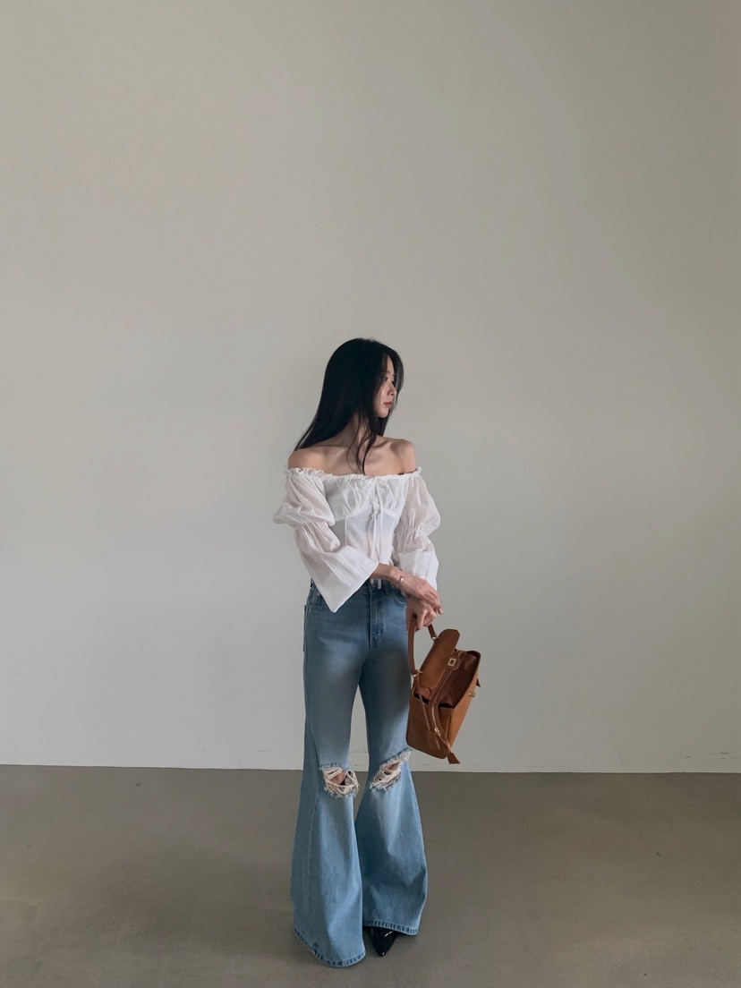 VERANDA韓國直郵實拍女裝新款職業人氣熱賣時尚襯衫蕾絲衫VERANDA襯衫/蕾絲衫