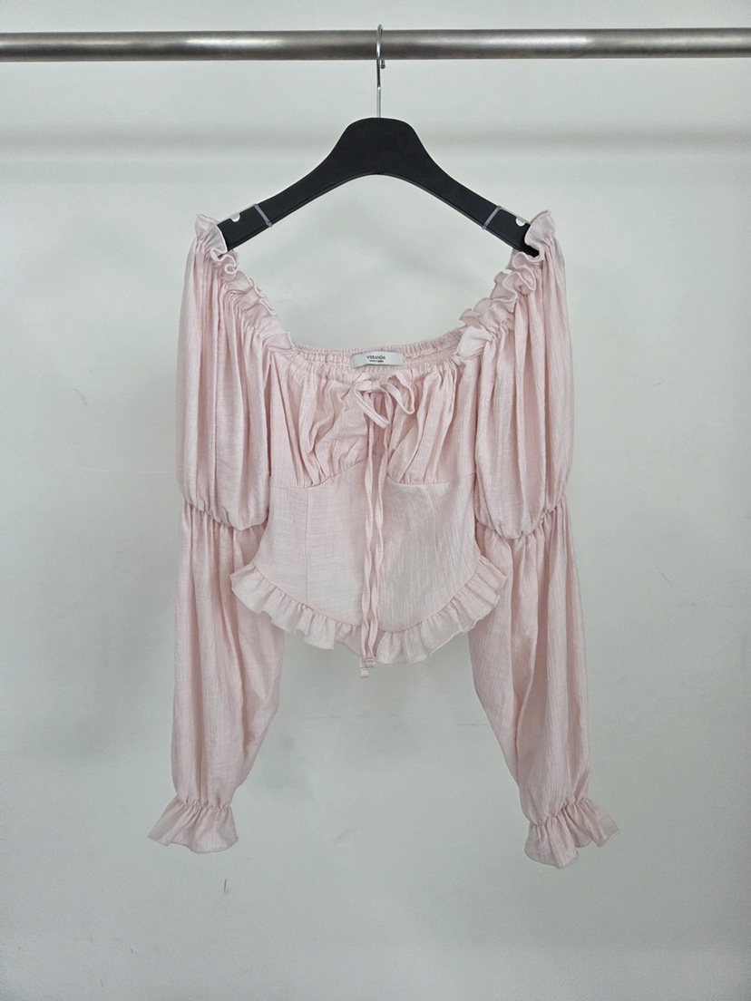 VERANDA韓國直郵實拍女裝新款職業人氣熱賣時尚襯衫蕾絲衫VERANDA襯衫/蕾絲衫圖色1