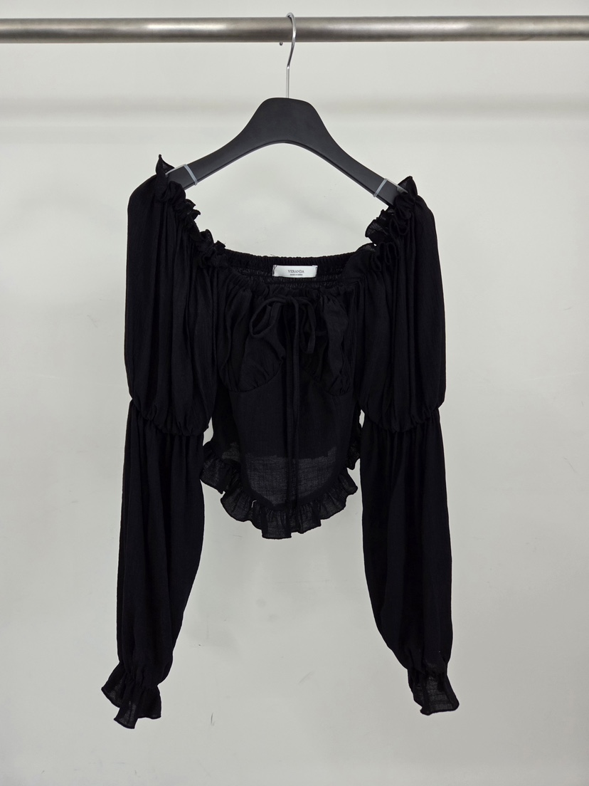 VERANDA韓國直郵實拍女裝新款職業人氣熱賣時尚襯衫蕾絲衫VERANDA襯衫/蕾絲衫圖色4