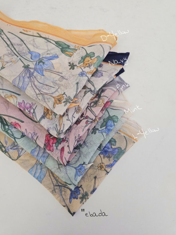 EBADA韓國直郵實拍女裝新款推薦熱賣26春夏休閑時尚圍巾披肩EBADA圍巾/披肩