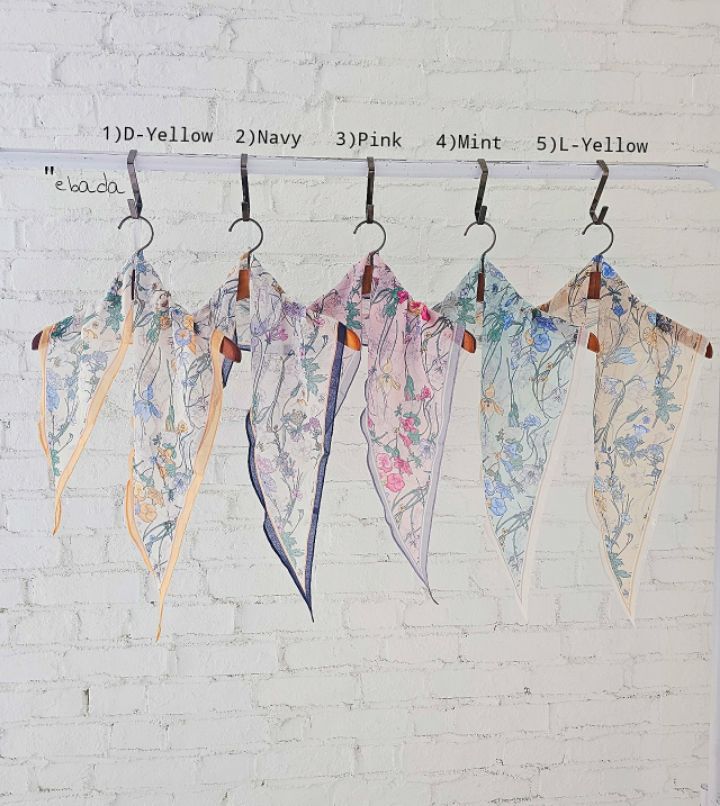 EBADA韓國直郵實拍女裝新款推薦熱賣26春夏休閑時尚圍巾披肩EBADA圍巾/披肩