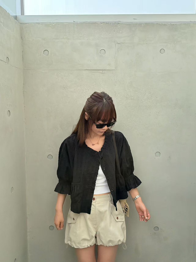 OLI SEOUL韓國東大門代購女士新款職業26春夏襯衫蕾絲衫OLI SEOUL襯衫/蕾絲衫