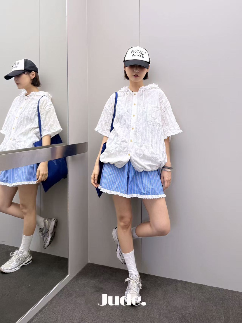 HEYJUDE韓國東大門直郵女士新款人氣職業休閑26春夏時尚短褲HEYJUDE短褲