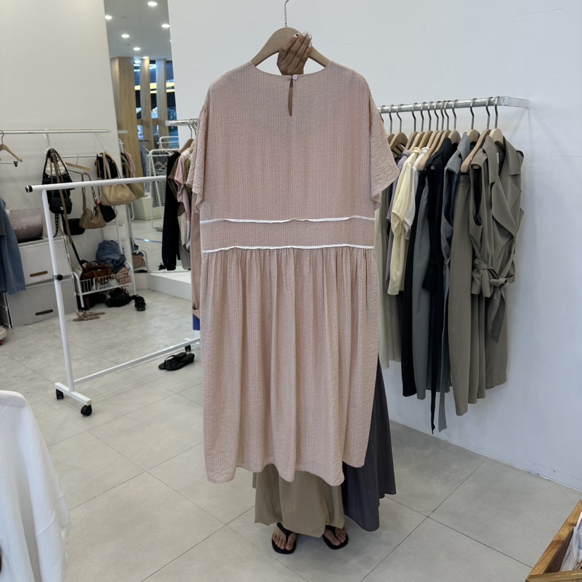 FUNNY POWDER韓國直郵實拍女裝新款職業熱賣推薦休閑連衣裙THE FUNNY連衣裙