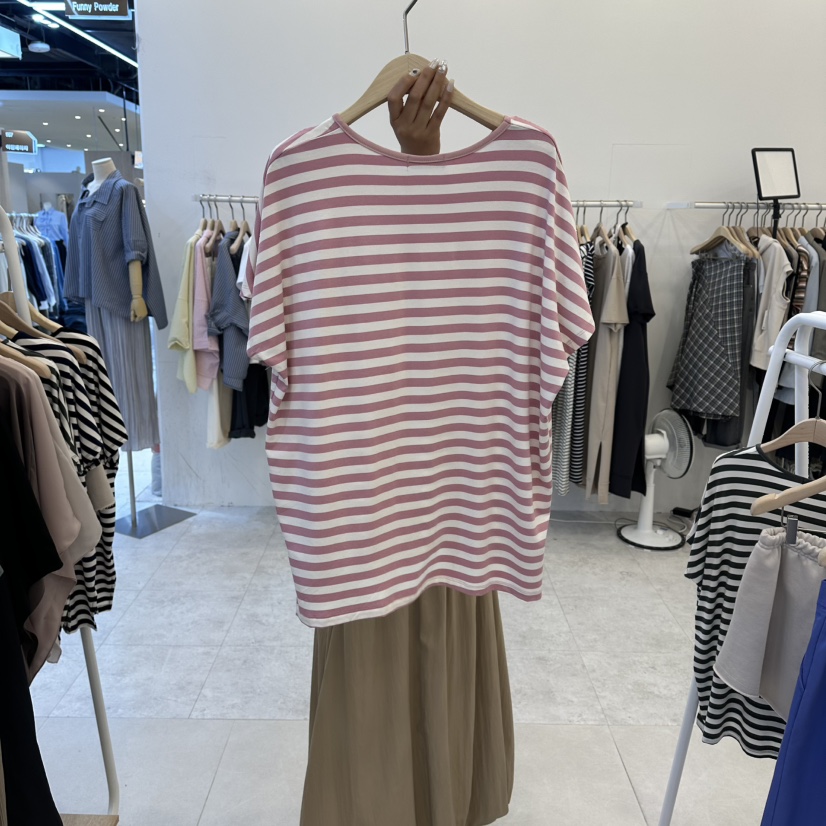 FUNNY POWDER韓國代購女裝新款人氣推薦休閑時尚26春夏T恤THE FUNNYT恤